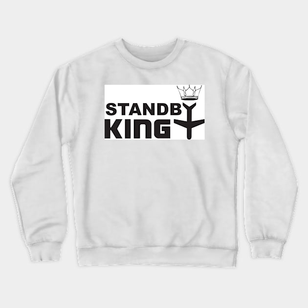 Standy King Crewneck Sweatshirt by Journeyintl1